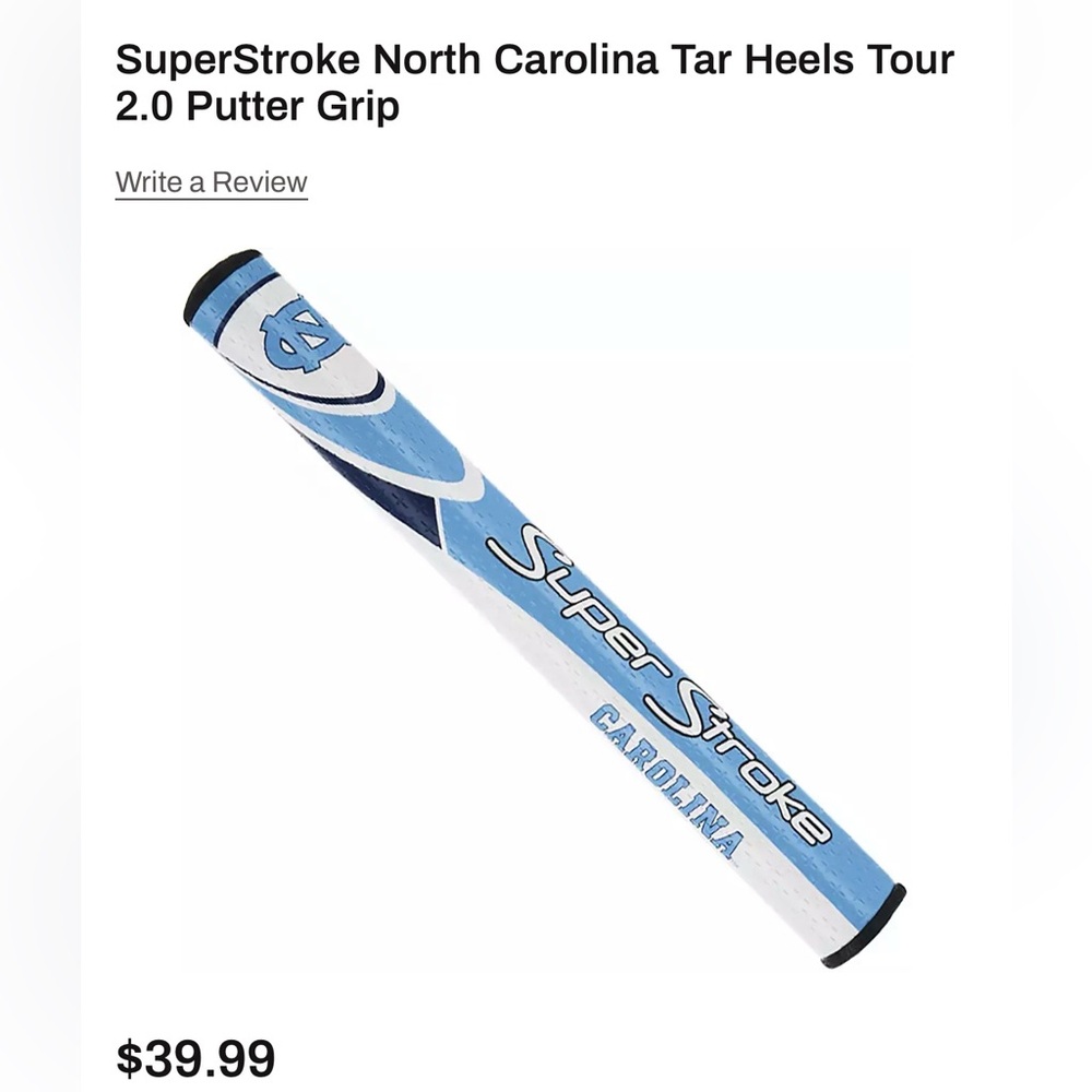 SuperStroke UNC Golf Putter Grip - Picture 2 of 5